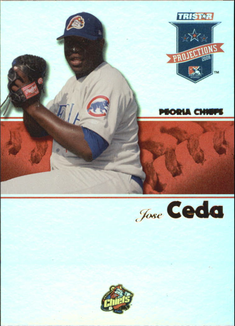 2008 TRISTAR PROjections Reflectives #22 Jose Ceda