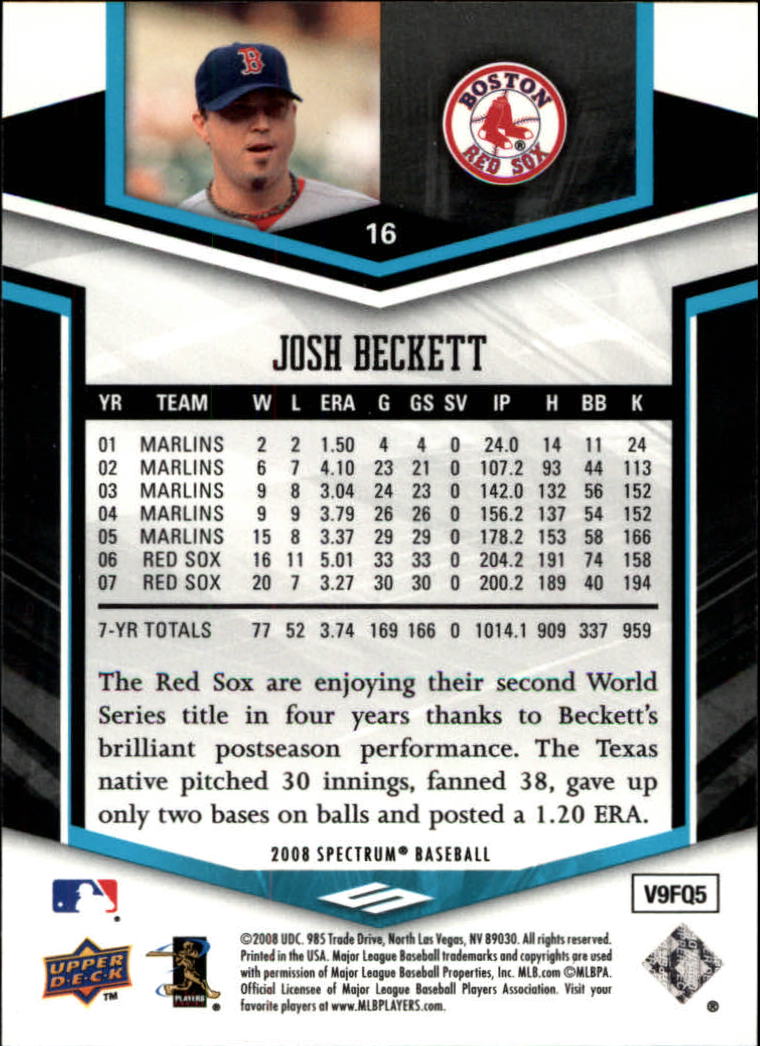B5541- 2008 Upper Deck Spectrum BB Karte #S 1-100 -du Pick- 15 + Gratis US - Bild 29 von 175