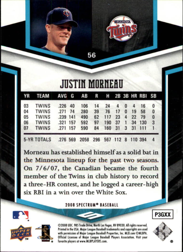 B5541- 2008 Upper Deck Spectrum BB Karte #S 1-100 -du Pick- 15 + Gratis US - Bild 97 von 175