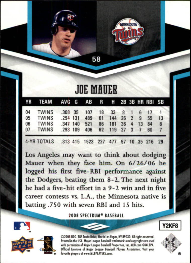 B5541- 2008 Upper Deck Spectrum BB Karte #S 1-100 -du Pick- 15 + Gratis US - Bild 101 von 175