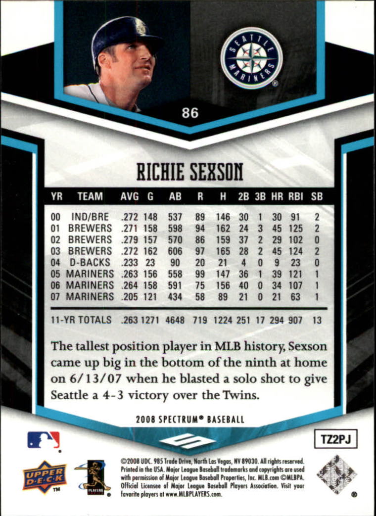 B5541- 2008 Upper Deck Spectrum BB Karte #S 1-100 -du Pick- 15 + Gratis US - Bild 149 von 175