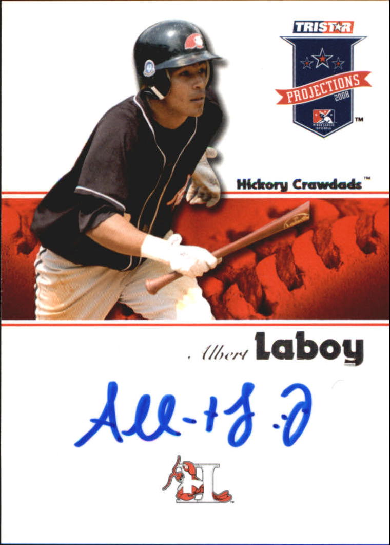 2008 TRISTAR PROjections Autographs #300 Albert LaBoy