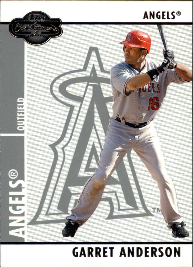2008 Topps Co-Signers #51 Garret Anderson