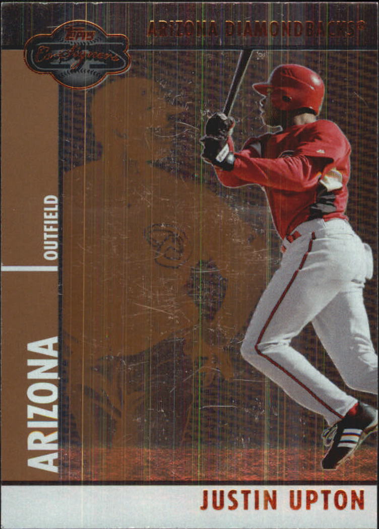 2008 Topps Co-Signers Silver Bronze #59a Justin Upton