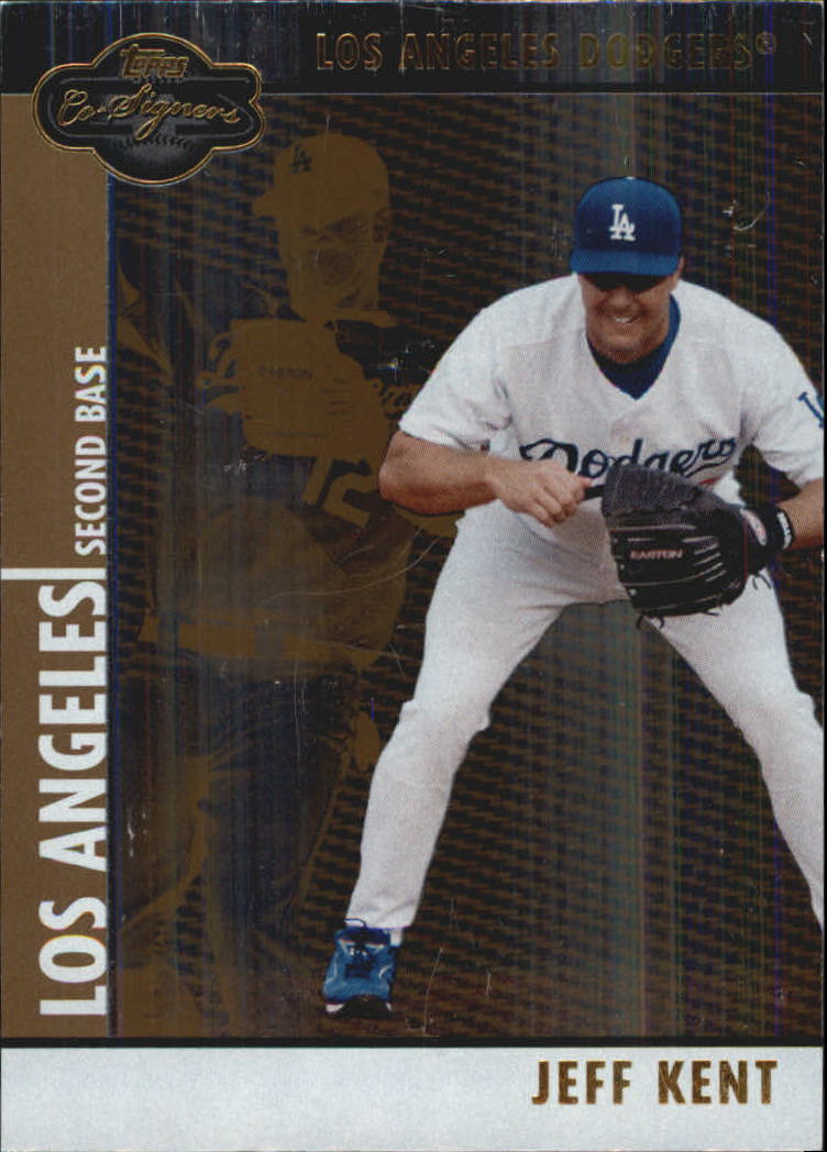 2008 Topps Co-Signers Silver Gold #57a Jeff Kent