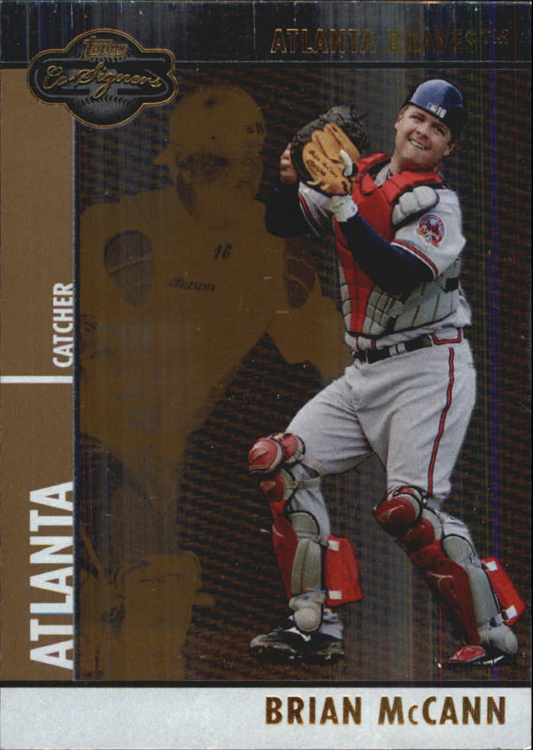 2008 Topps Co-Signers Silver Gold #69a Brian McCann