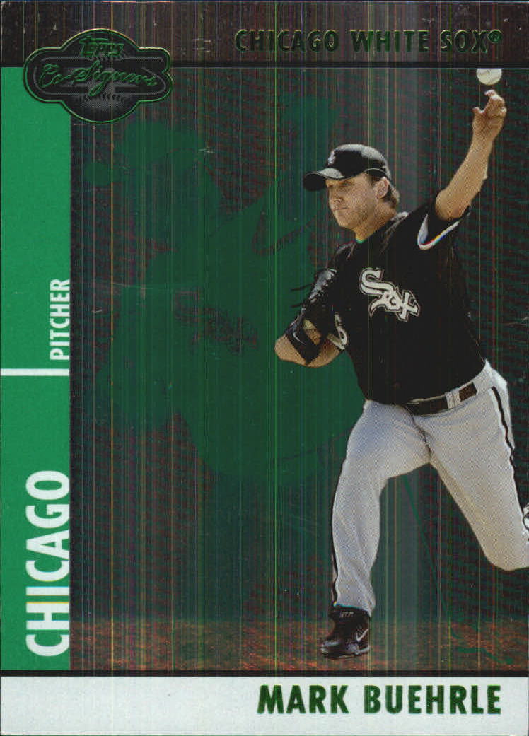 2008 Topps Co-Signers Silver Green #21a Mark Buehrle