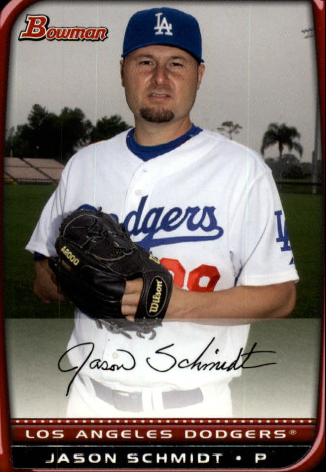2008 Bowman #33 Jason Schmidt