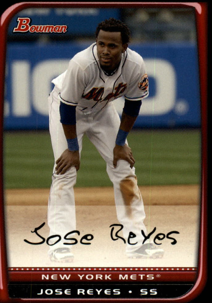 2008 Bowman #65 Jose Reyes