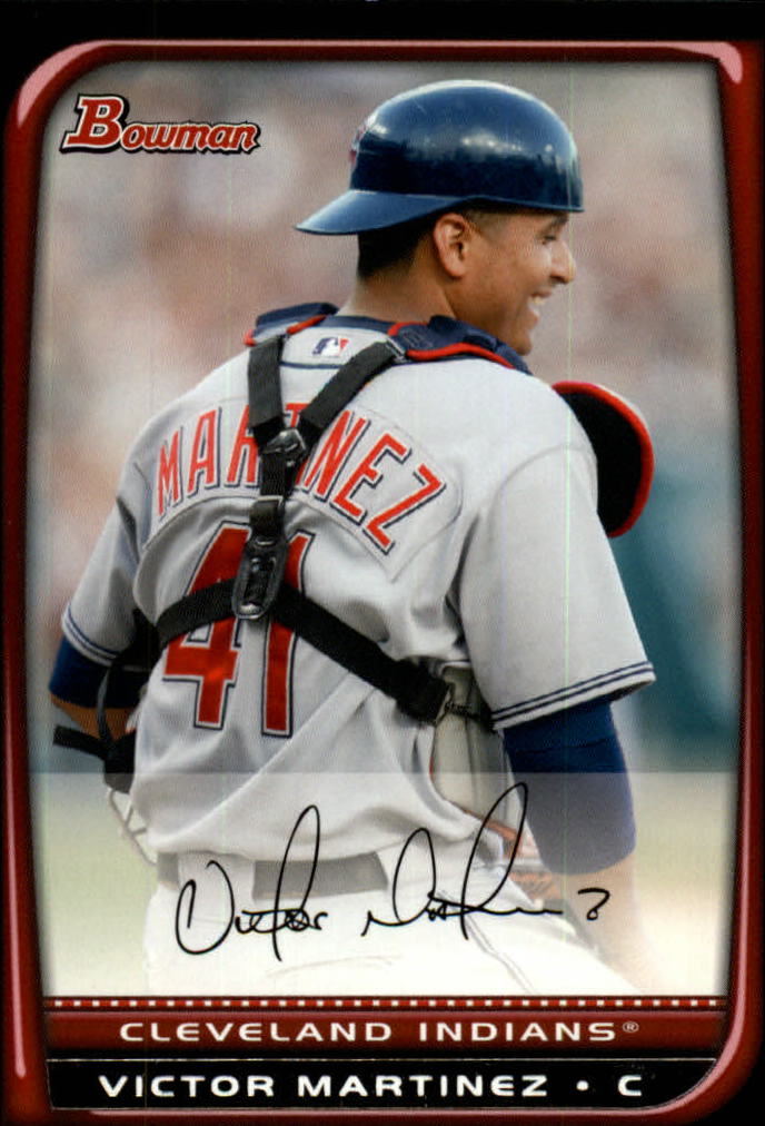 2008 Bowman #81 Victor Martinez