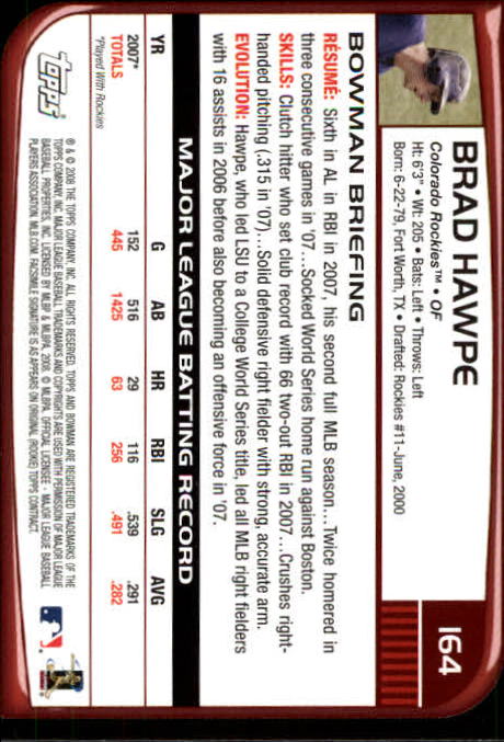 2008 Bowman Baseball 1-250 You Pick Complete A Set - Picture 103 of 141