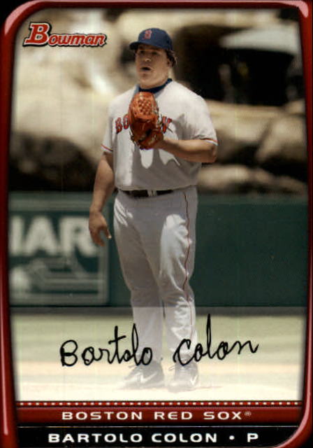 2008 Bowman #198 Bartolo Colon