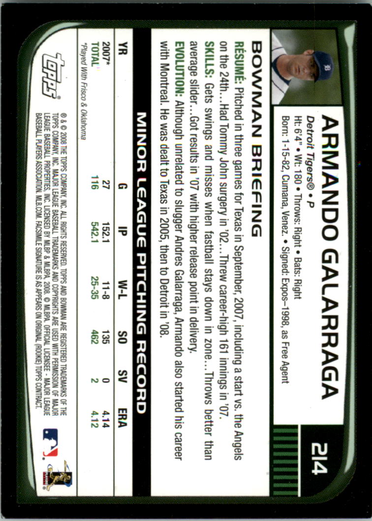 2008 Bowman Baseball 1-250 You Pick Complete A Set - Picture 135 of 141