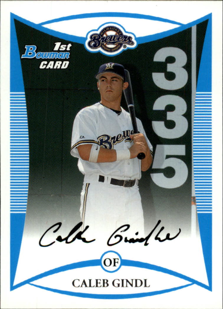 2008 Bowman Prospects #BP85 Caleb Gindl