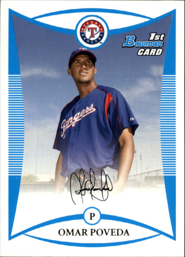 2008 Bowman Prospects #BP92 Omar Poveda