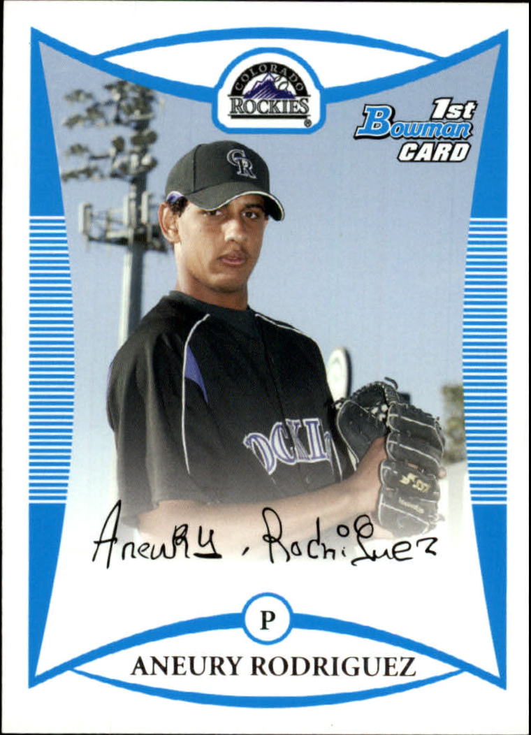2008 Bowman Prospects #BP98 Aneury Rodriguez