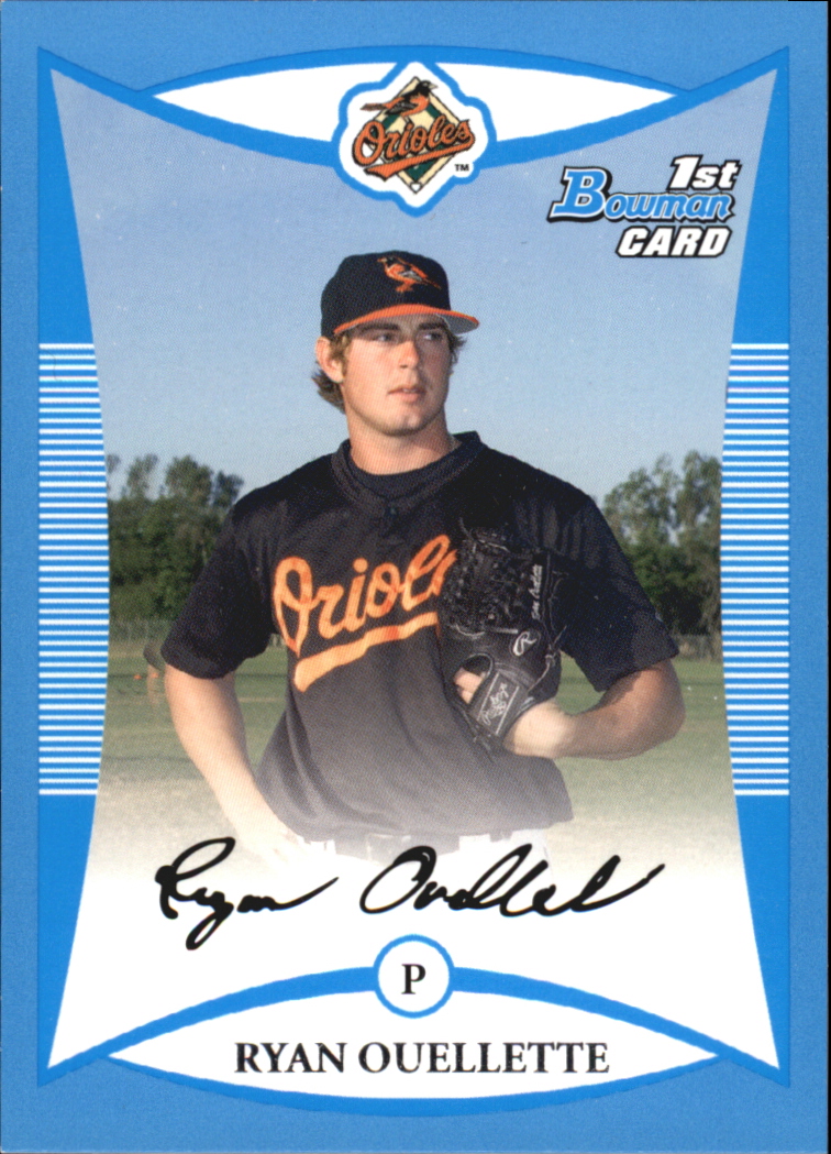 2008 Bowman Baseball "Prospects Blue" Parallel Insert Cards - Picture 10 of 31
