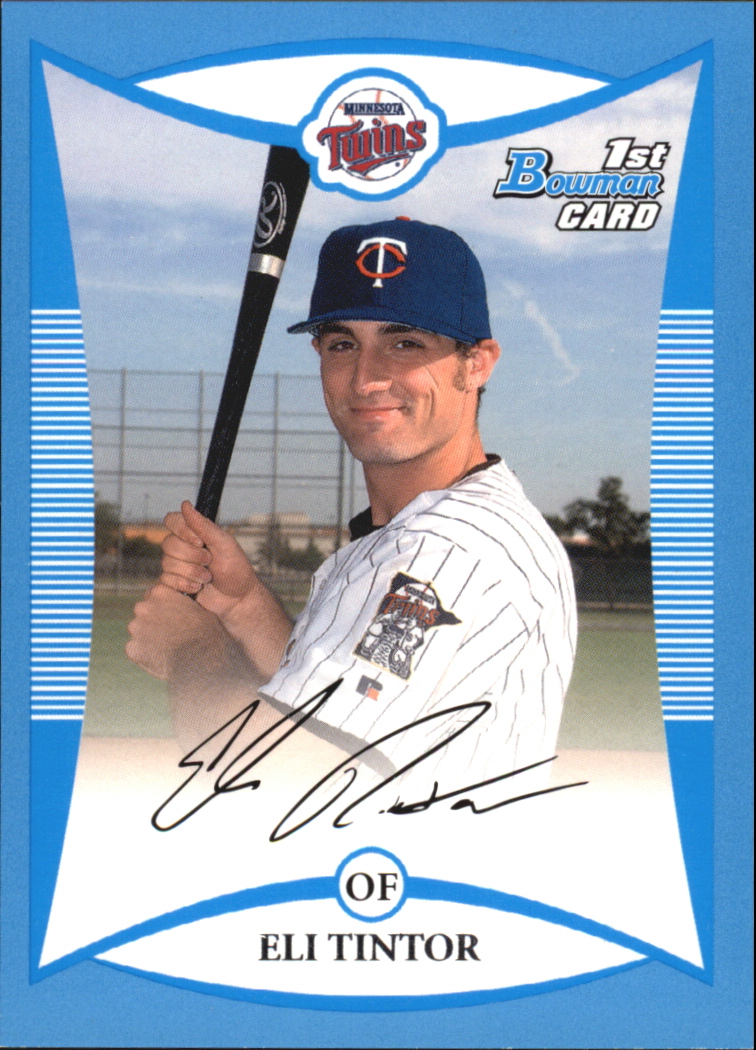 2008 Bowman Baseball "Prospects Blue" Parallel Insert Cards - Picture 12 of 31