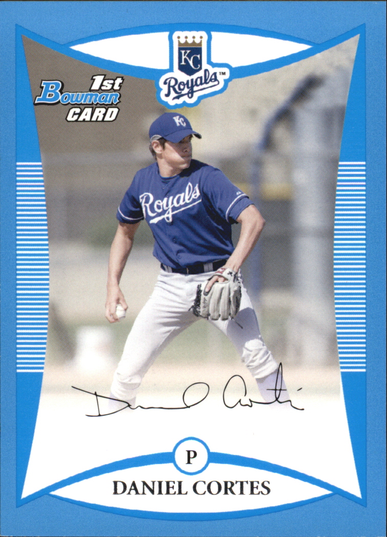 2008 Bowman Baseball "Prospects Blue" Parallel Insert Cards - Picture 24 of 31