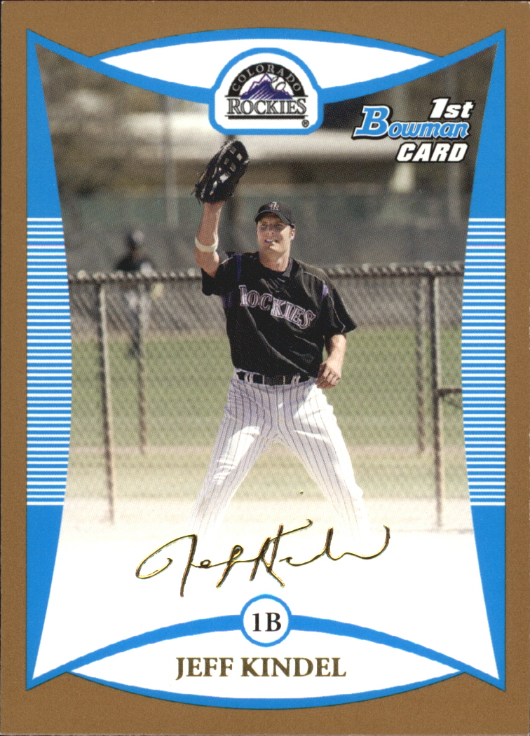 2008 Bowman Baseball "Prospects Gold" Insert Parallel Cards - Picture 16 of 151
