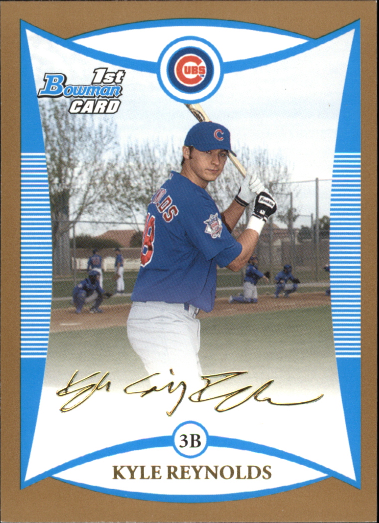 2008 Bowman Baseball "Prospects Gold" Insert Parallel Cards - Picture 90 of 151