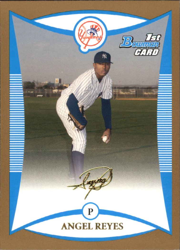 2008 Bowman Baseball "Prospects Gold" Insert Parallel Cards - Picture 120 of 151