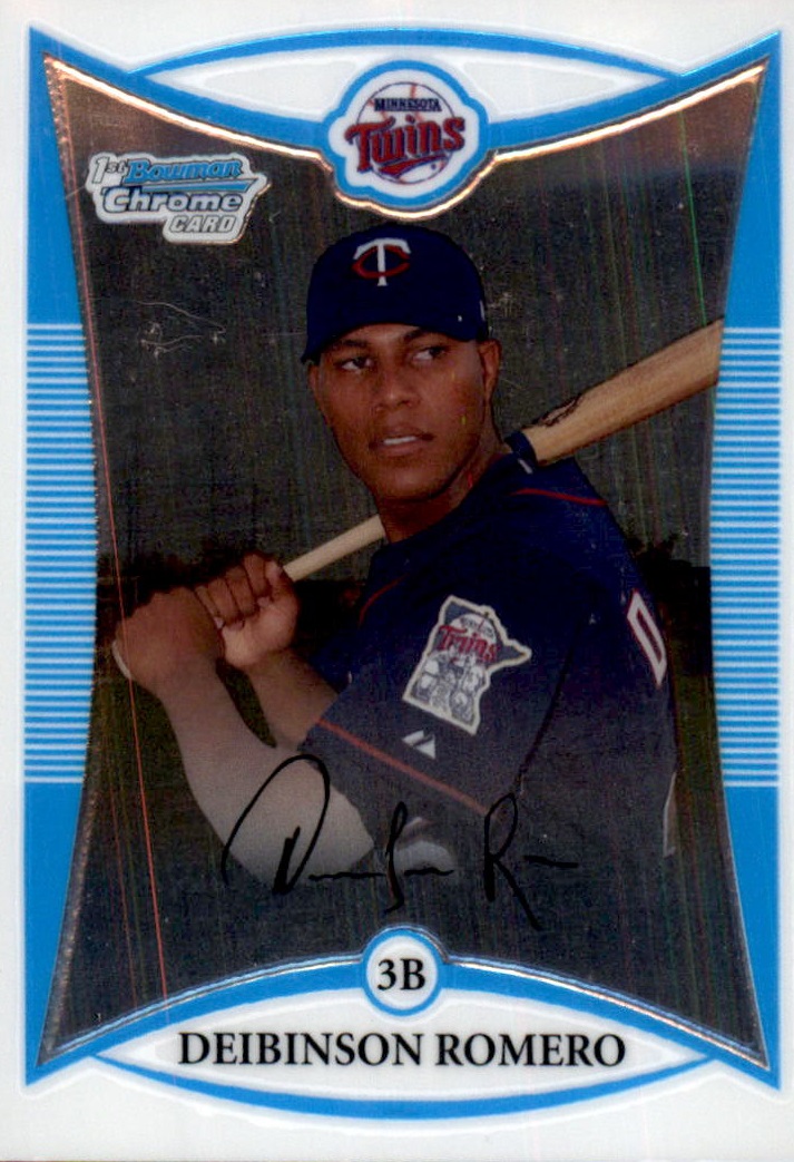 A0170- 2008 Bowman Chrome Prospects BB + Einsätze -du Pick- 15 + Gratis US - Bild 230 von 445