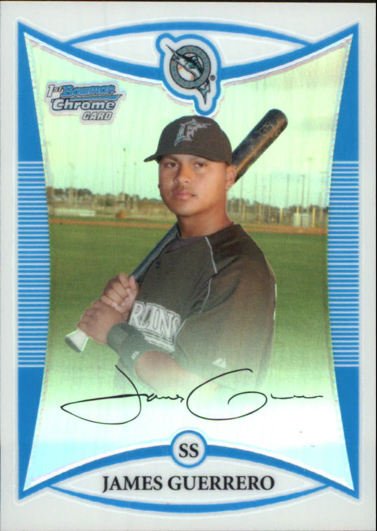 A0170- 2008 Bowman Chrome Prospects BB + Einsätze -du Pick- 15 + Gratis US - Bild 426 von 445