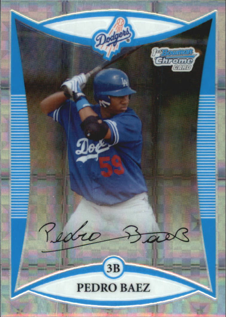 2008 Bowman Chrome Prospects X-Fractors #BCP219 Pedro Baez