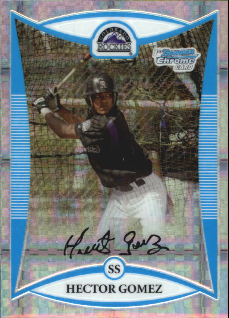 2008 Bowman Chrome Prospects X-Fractors #BCP229 Hector Gomez