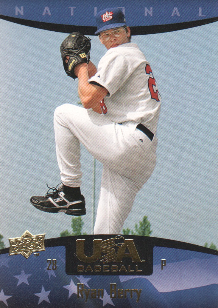 2008 USA Baseball #2 Ryan Berry
