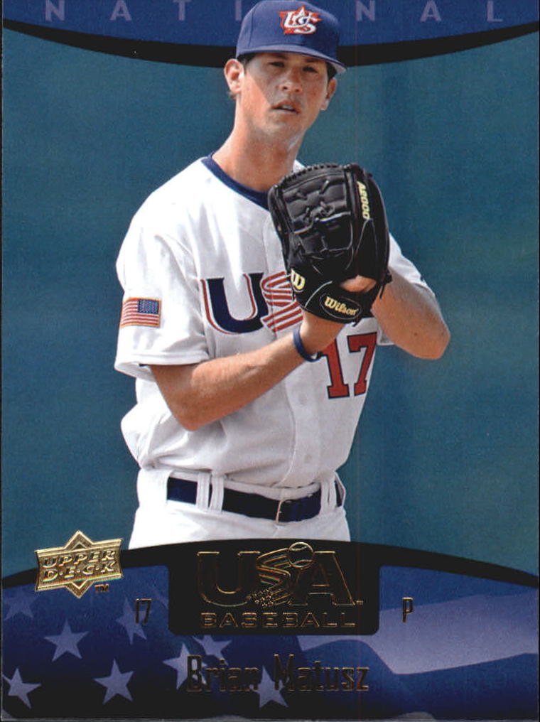 2008 USA Baseball #14 Brian Matusz