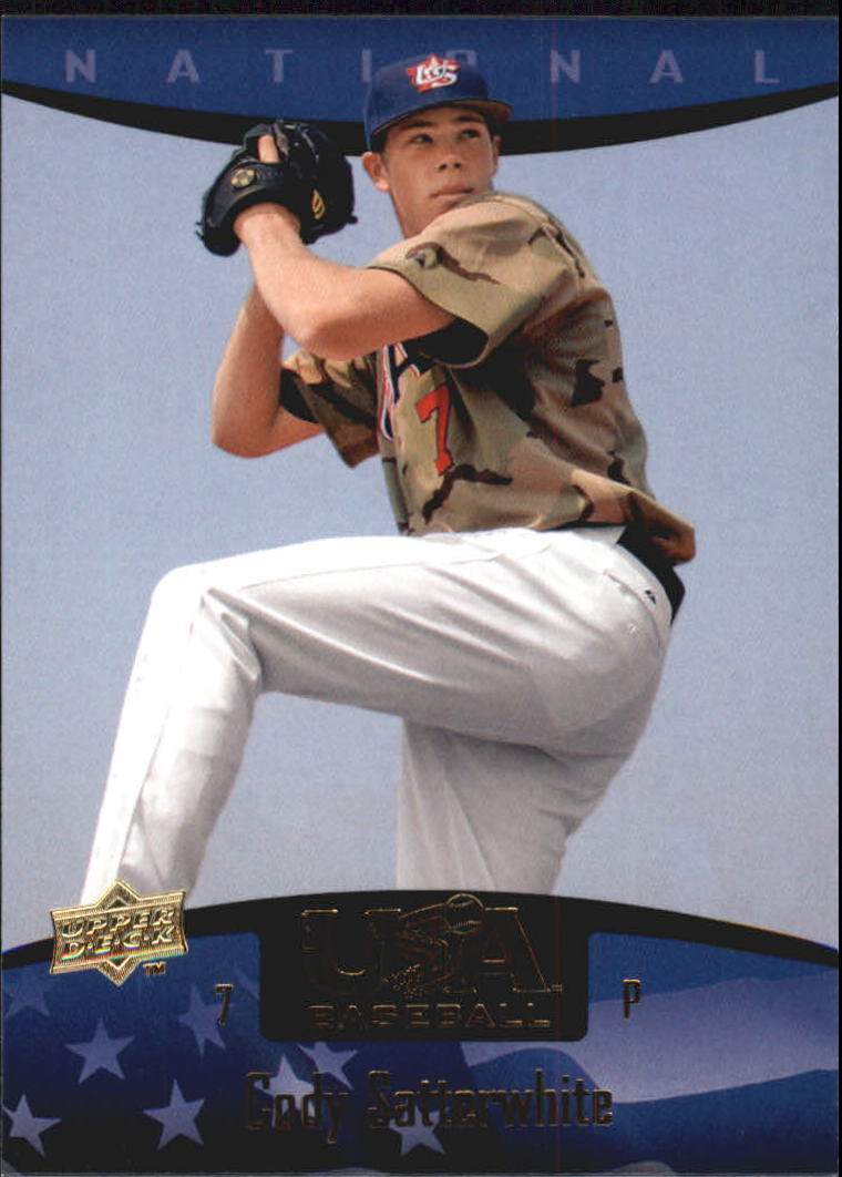 2008 USA Baseball #21 Cody Satterwhite