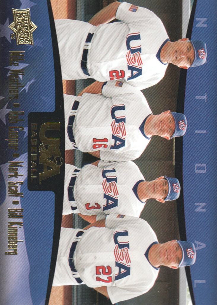 2008 USA Baseball #26 Mike Weathers CO/Rob Cooper CO/Mark Scalf CO/Bill Kinneberg CO