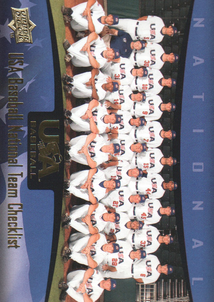 2008 USA Baseball #27 National Team CL
