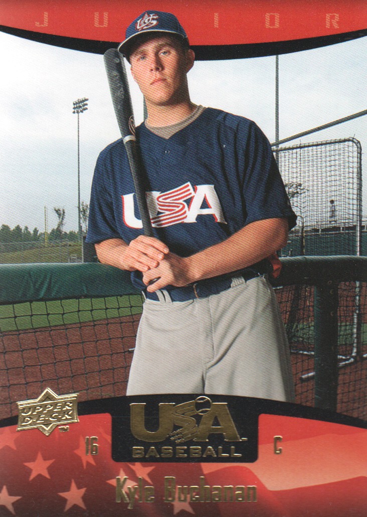 2008 USA Baseball #33 Kyle Buchanan
