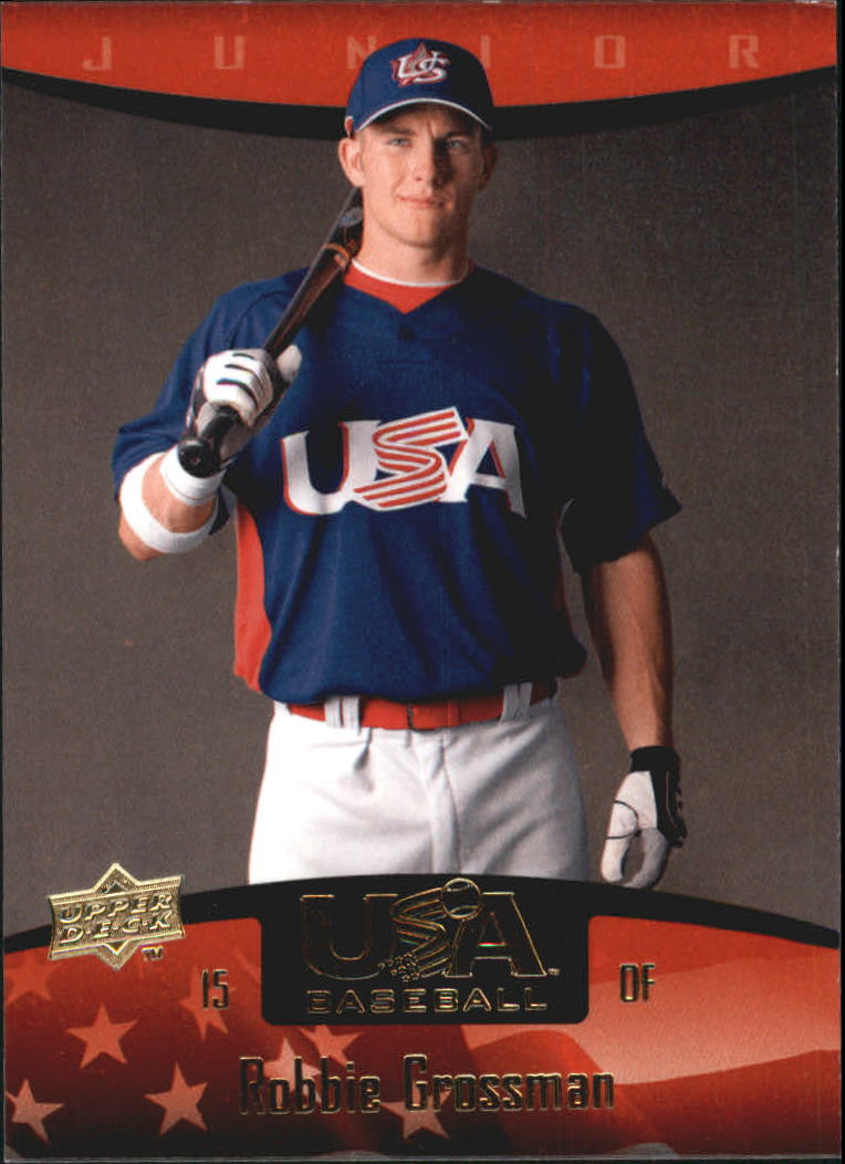 2008 USA Baseball #35 Robbie Grossman