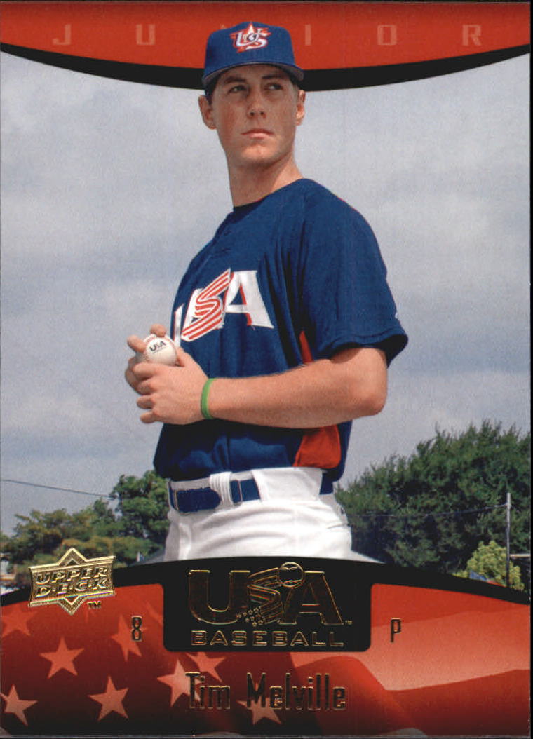 2008 USA Baseball #44 Tim Melville
