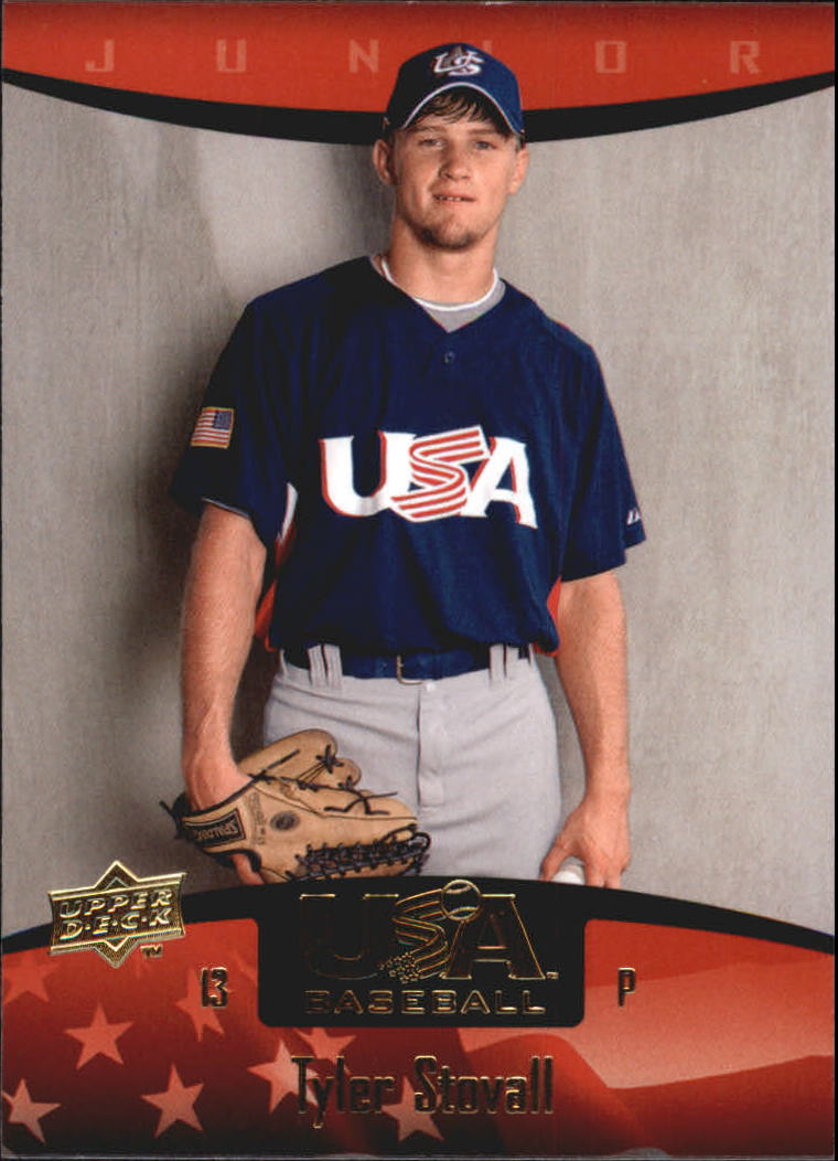 2008 USA Baseball #48 Tyler Stovall