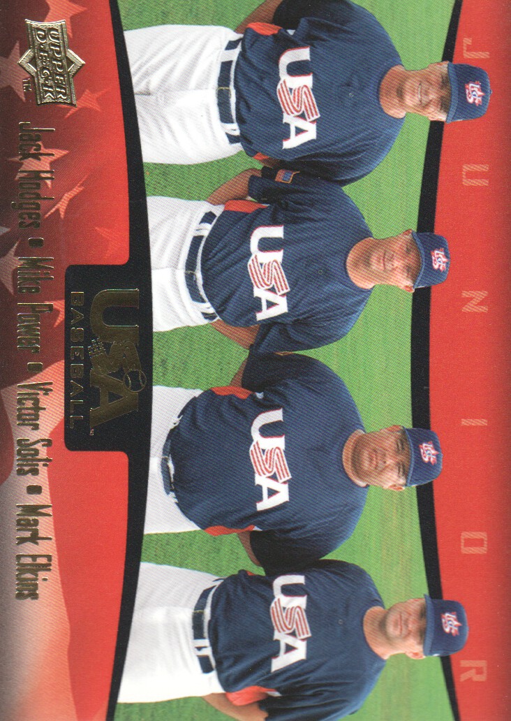 2008 USA Baseball #53 Jack Hodges CO/Mike Power CO/Victor Solis CO/Mark Elkins CO