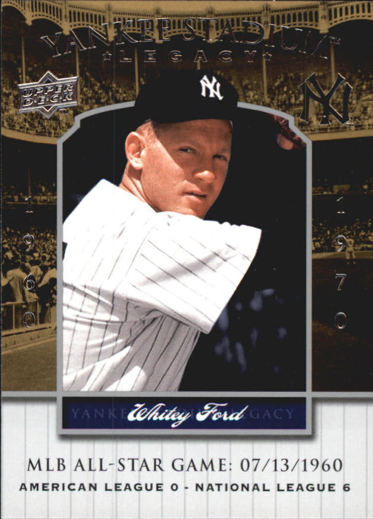 2008 Upper Deck Yankee Stadium Legacy Collection Historical Moments #2946 Whitey Ford/1960 All Star Game