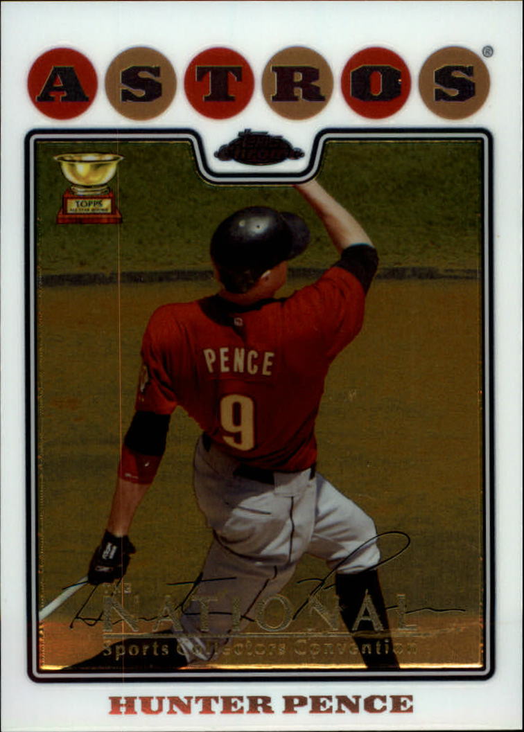 2008 Topps Chrome - #65 Hunter Pence