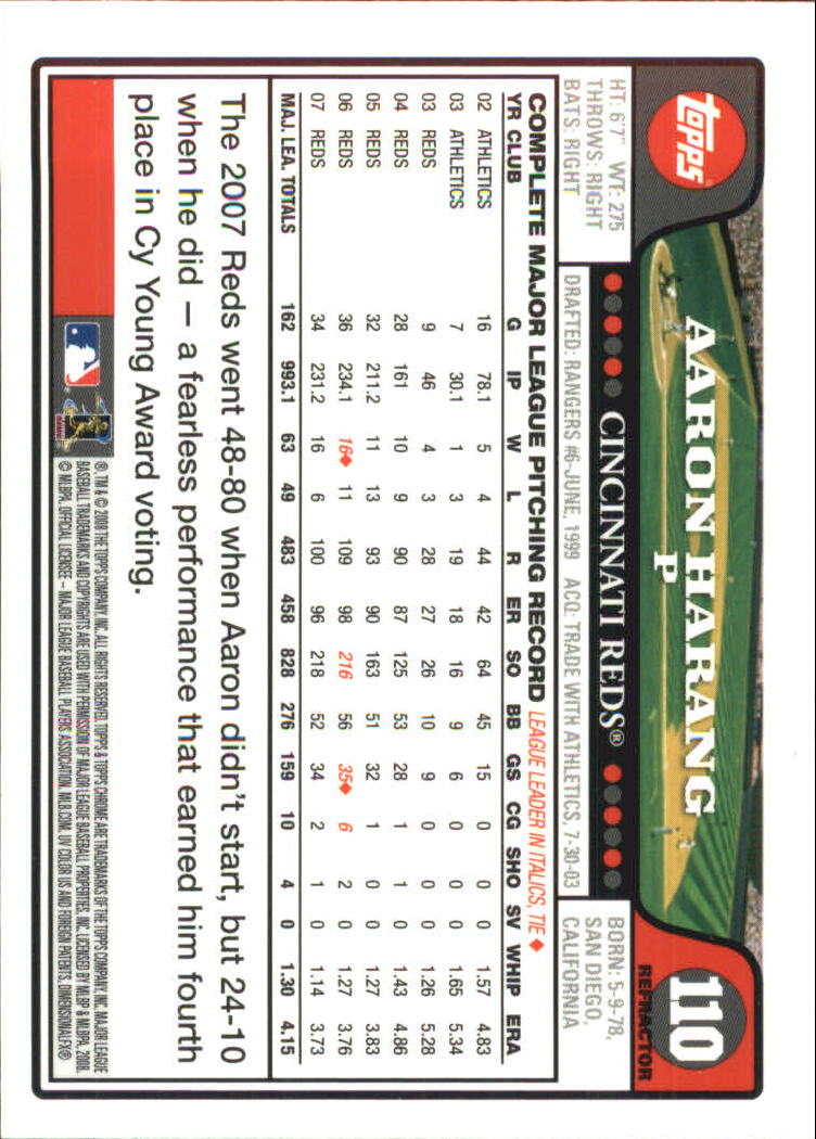 B4865- 2008 Topps Chrome BB Card #s 1-220 +Inserts -You Pick- 15+ FREE US SHIP - Picture 287 of 323