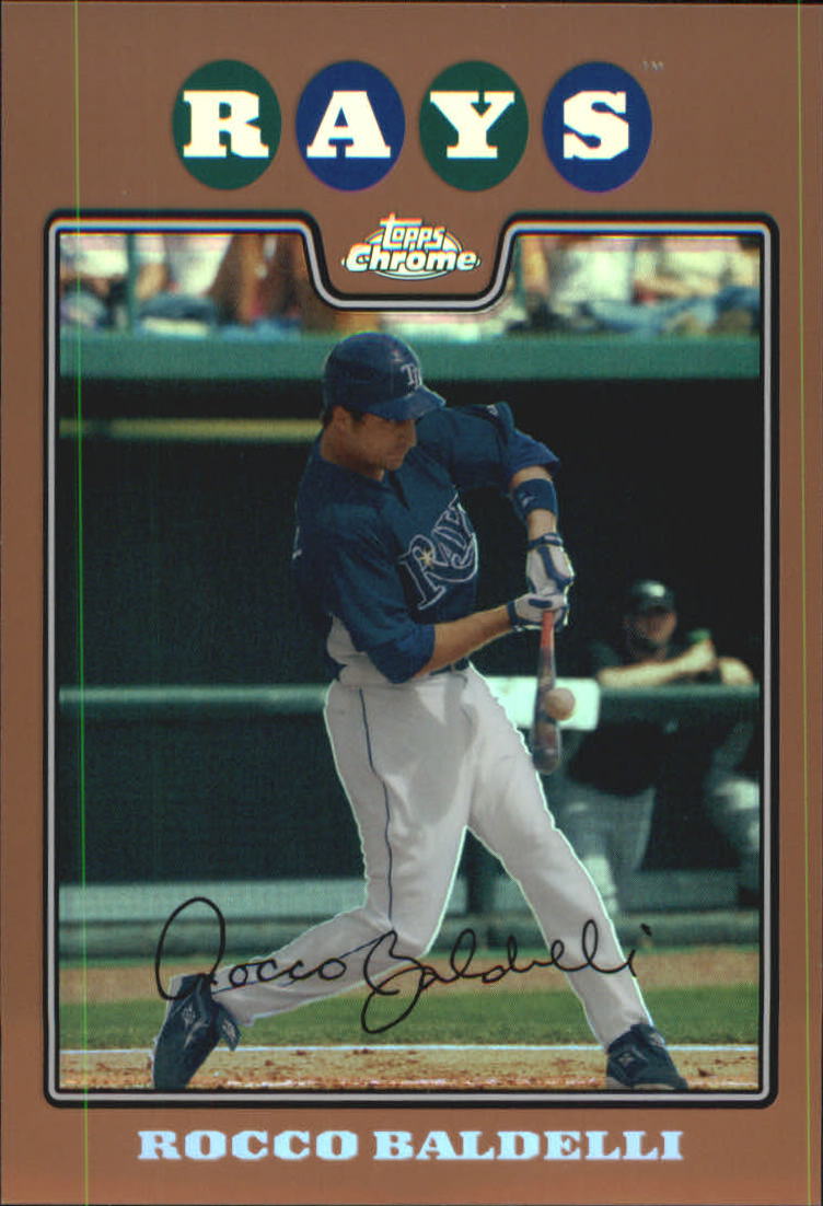 B4865- 2008 Topps Chrome BB Card #s 1-220 +Inserts -You Pick- 15+ FREE US SHIP - Picture 294 of 323
