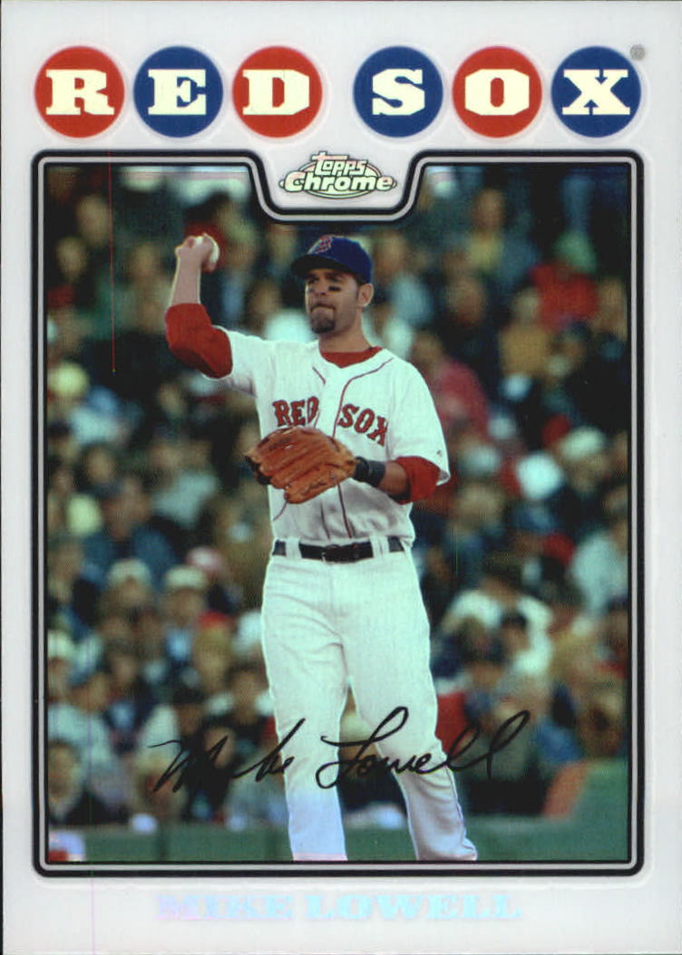 2008 Topps Chrome Refractors #20 Mike Lowell