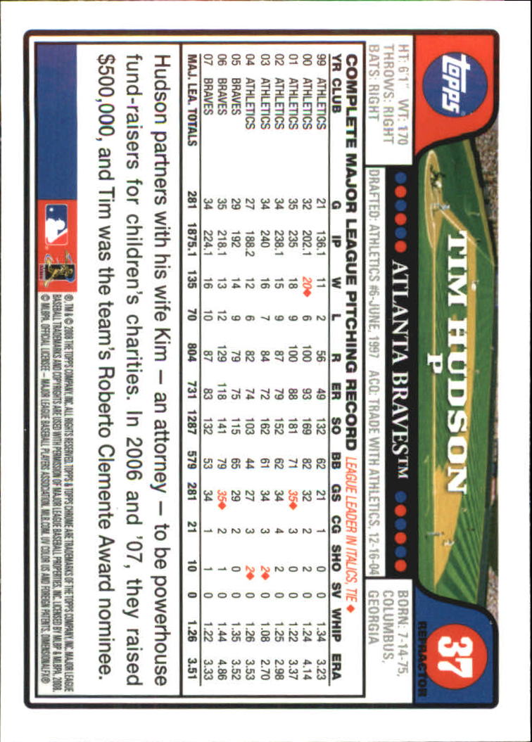 2008 Topps Chrome Baseball Refractor Singles - You Choose - Bild 40 von 266