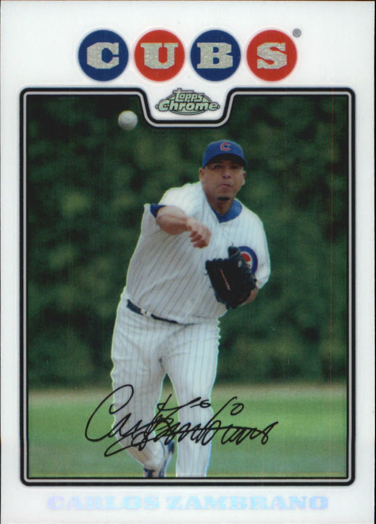 2008 Topps Chrome Baseball Refractor Singles - You Choose - Bild 51 von 266