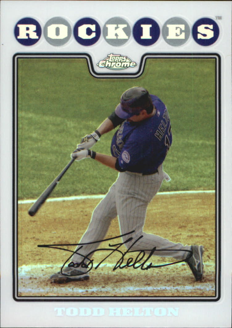 2008 Topps Chrome Baseball Refractor Singles - You Choose - Bild 62 von 266