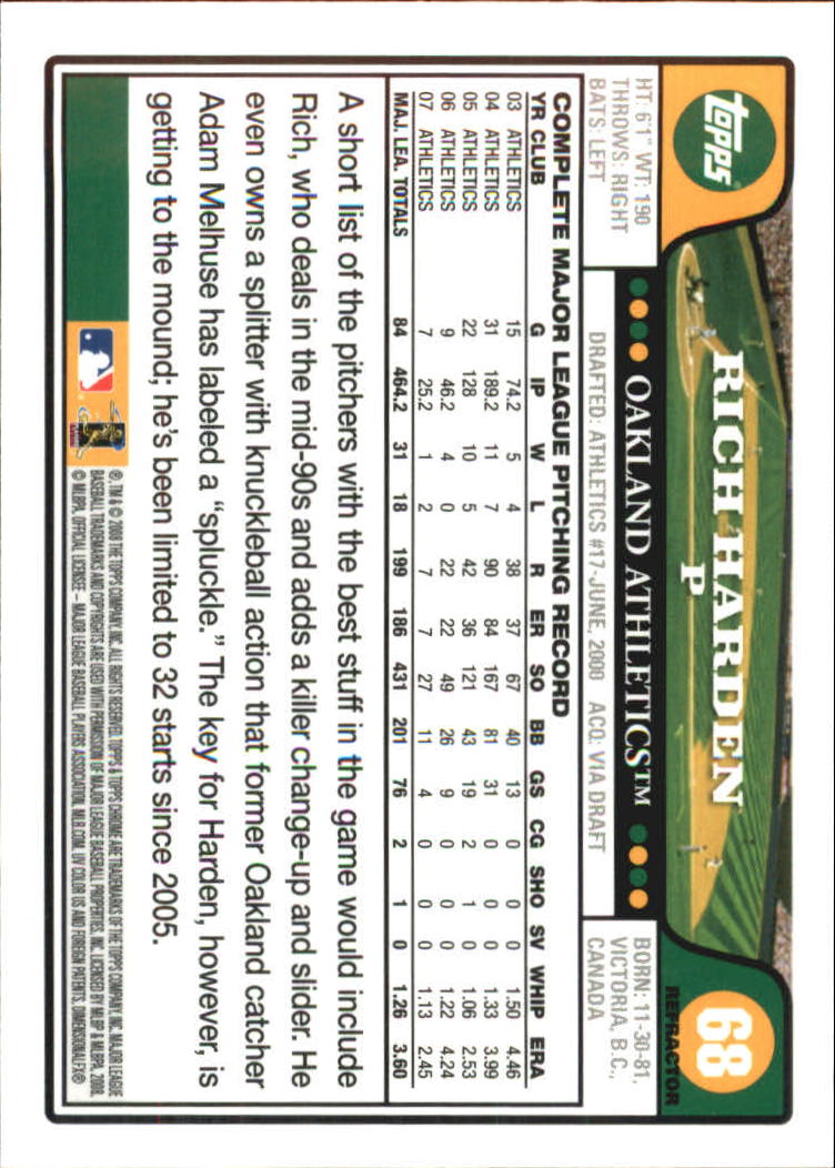 2008 Topps Chrome Baseball Refractor Singles - You Choose - Bild 75 von 266