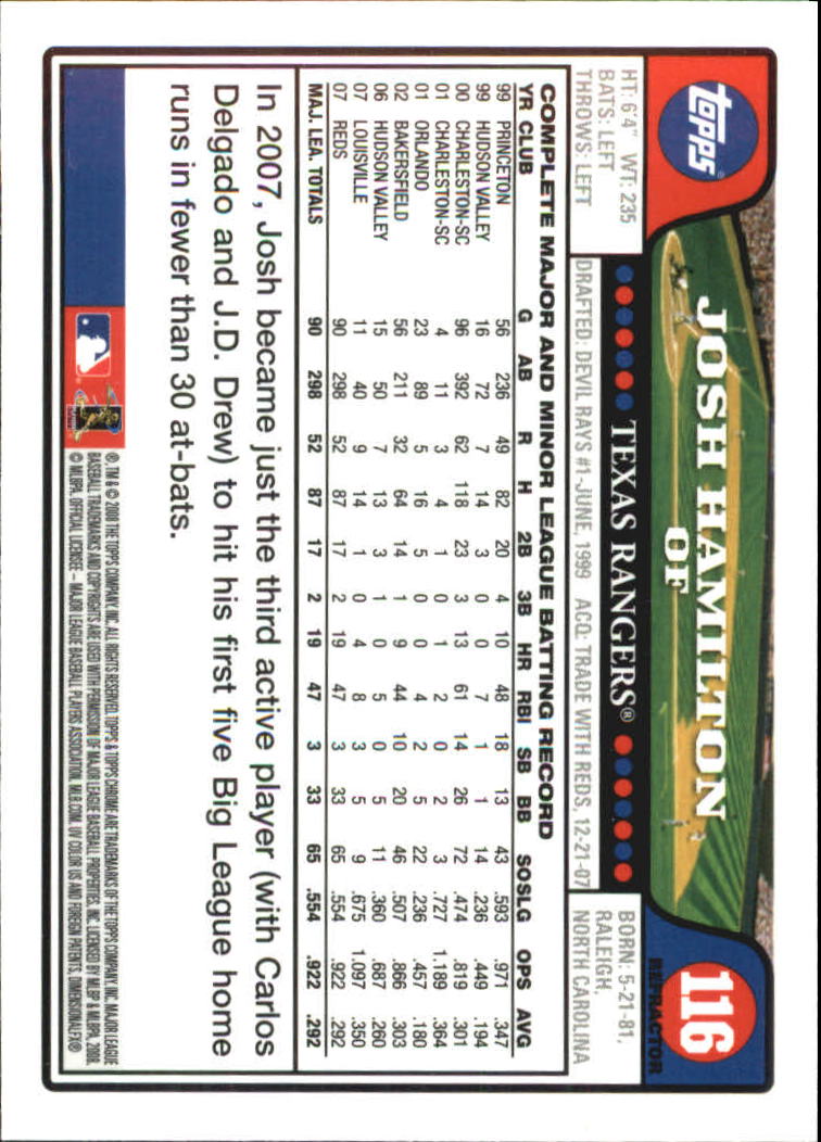2008 Topps Chrome Baseball Refractor Singles - You Choose - Bild 129 von 266